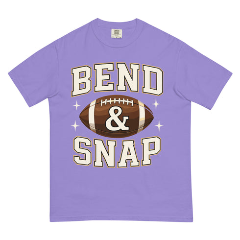 Bend and Snap Football Graphic Shirt