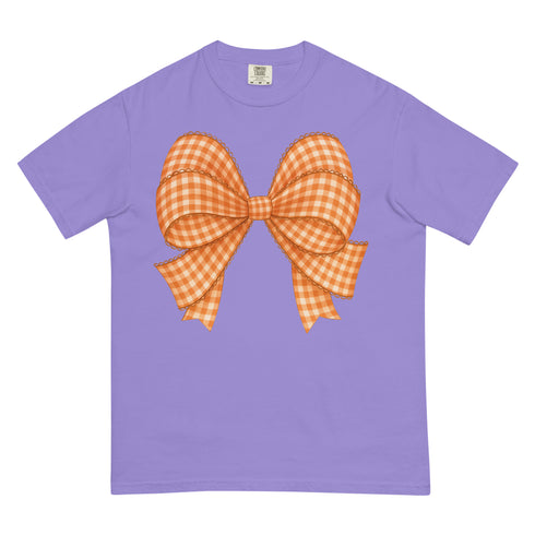 Plaid Fall Bow Shirt