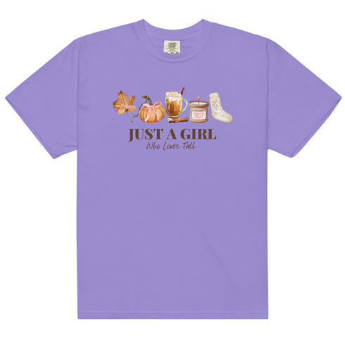 Just a Girl Who Loves Fall Shirt
