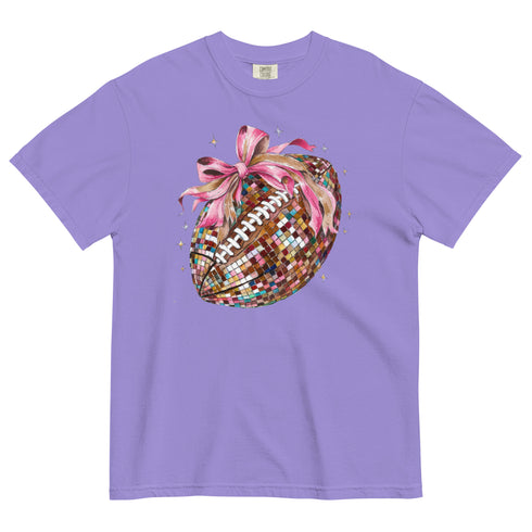 Disco Football Comfort Colors Shirt