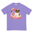 St. Bernard Flamingo Float Dog Shirt