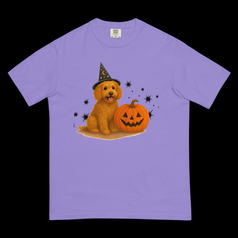 Golden Doodle Halloween Witchy Dogs Shirt