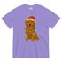 Christmas Golden Retriever Comfort Colors Shirt