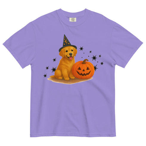 Golden Retriever Halloween Witchy Dogs Shirt