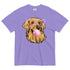 Bubblegum Golden Retriever Shirt