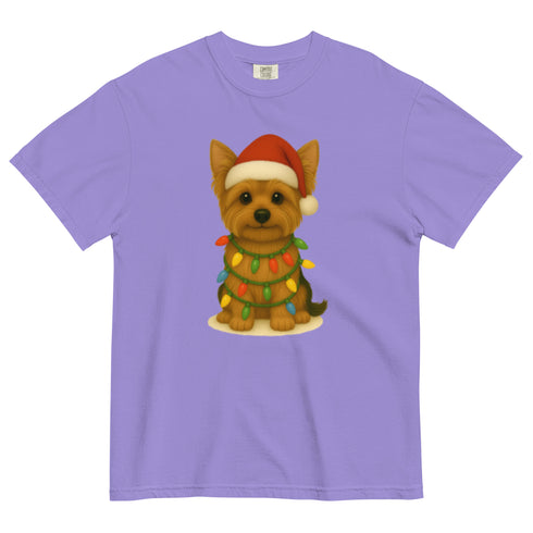 Christmas Blonde Yorkie Shirt