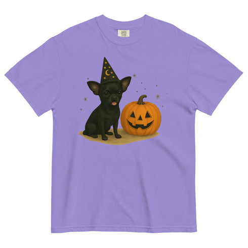 Black Chihuahua Halloween Witchy Dogs Shirt