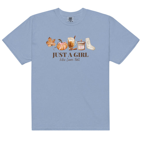 Just a Girl Who Loves Fall Shirt