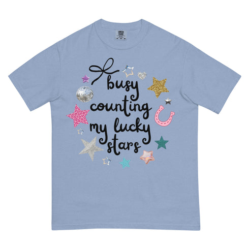 Counting My Lucky Stars Comfort Colors Shirt