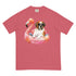 St. Bernard Flamingo Float Dog Shirt