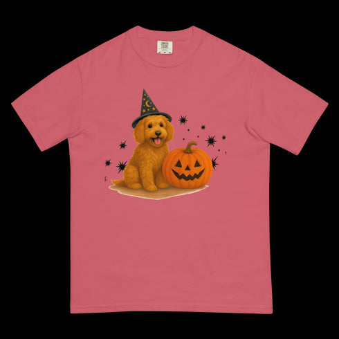 Golden Doodle Halloween Witchy Dogs Shirt