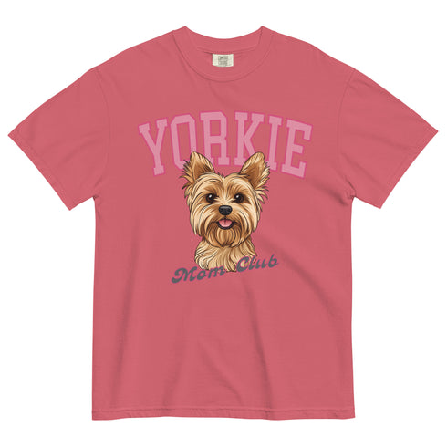 Blonde Yorkie Mom Club Shirt