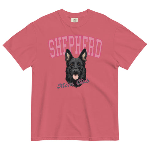 Black German Shepherd Mom Club Shirt