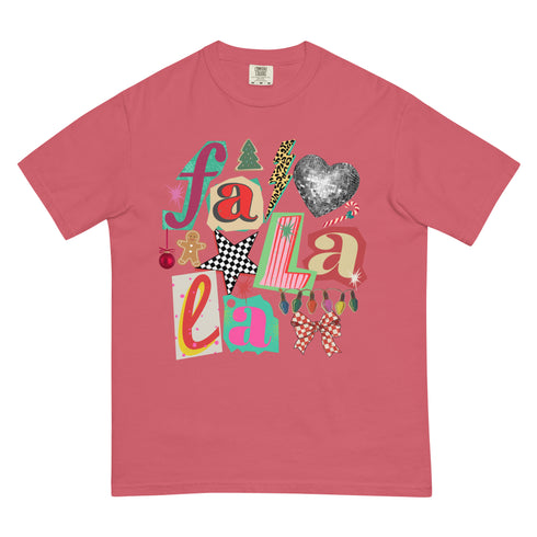 Fa La La Preppy Y2K Comfort Colors Graphic