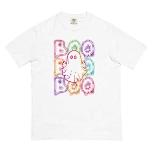 Neon Boo Comfort Colors Graphic Shirt