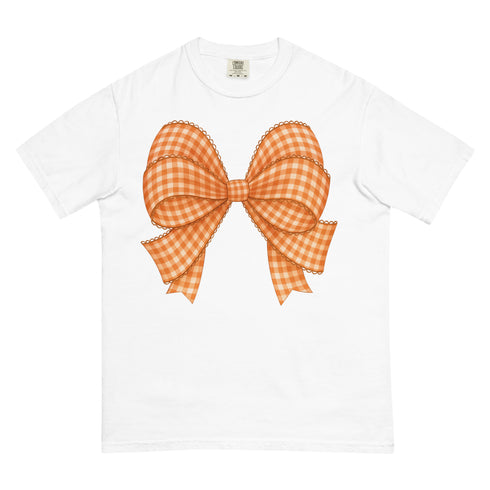 Plaid Fall Bow Shirt