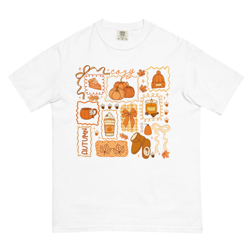 Cozy Season Fall Doodles Shirt
