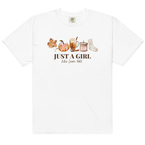 Just a Girl Who Loves Fall Shirt