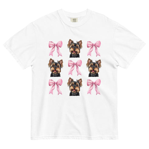 Yorkie with Bows Shirt
