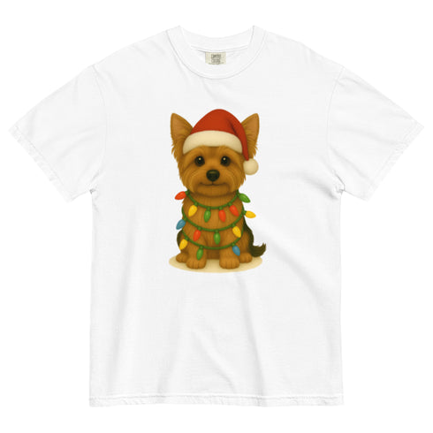 Christmas Blonde Yorkie Shirt