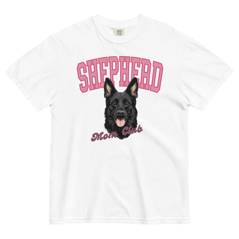 Black German Shepherd Mom Club Shirt