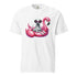 Dalmatian Flamingo Float Dog Shirt