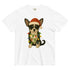 Christmas Black and White chihuahua Shirt