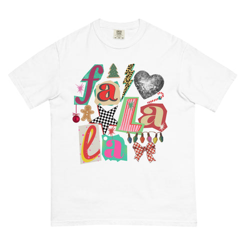 Fa La La Preppy Y2K Comfort Colors Graphic