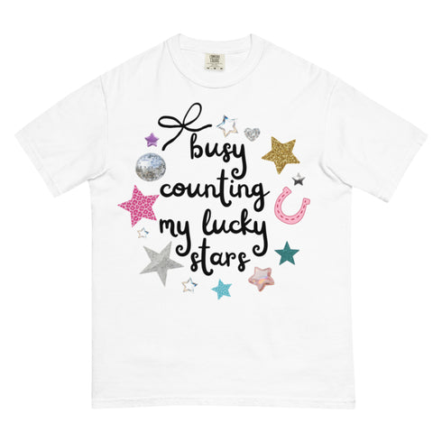 Counting My Lucky Stars Comfort Colors Shirt