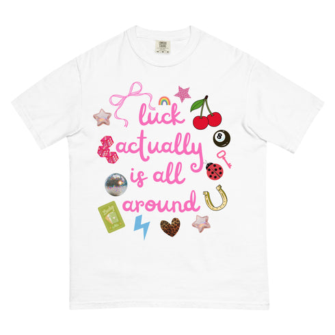 Lucky Actually is All Around