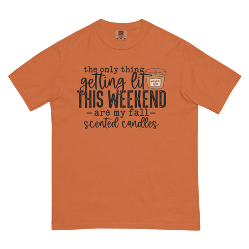 Getting Lit Fall Candles Shirt
