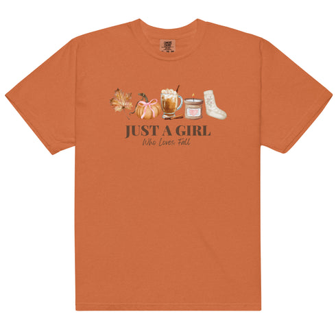 Just a Girl Who Loves Fall Shirt