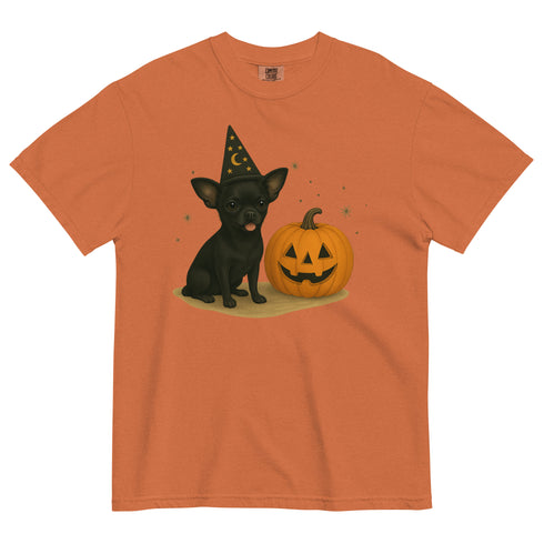Black Chihuahua Halloween Witchy Dogs Shirt